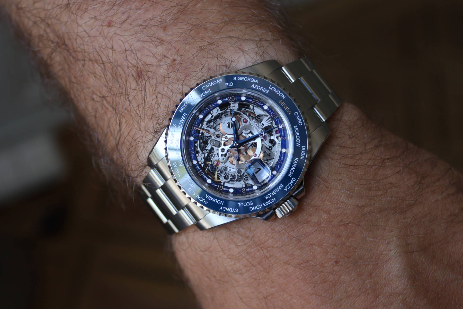 Artisans De Genève Returns With The World Traveler Rolex GMT (Live Photos)