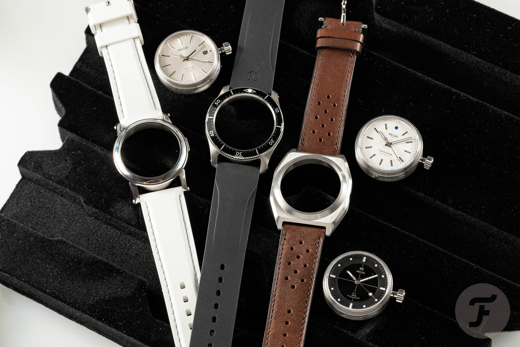 Hands-On: Playing Around With The Modular Watches From Hegid