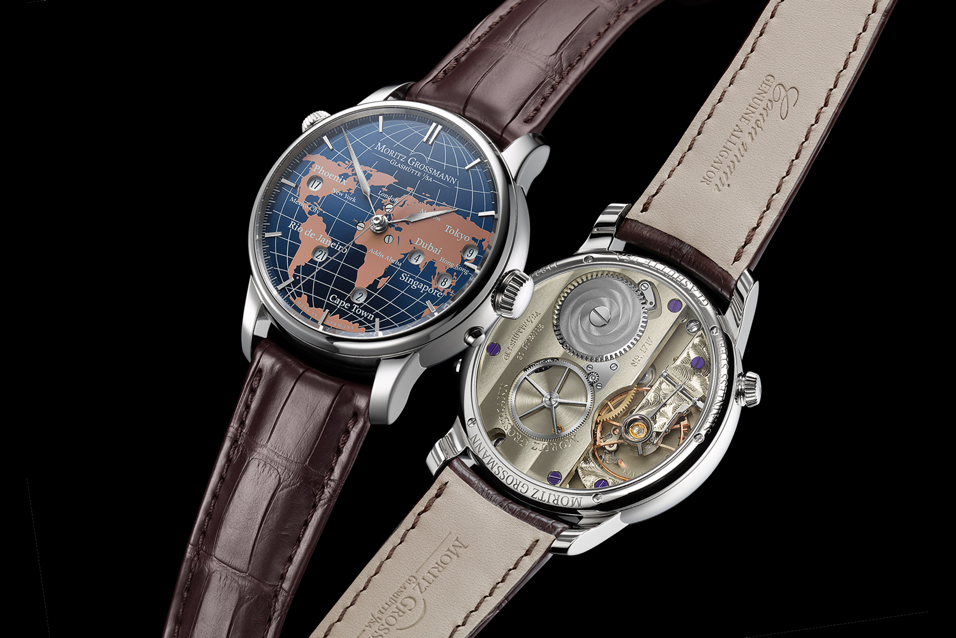 Showing at WatchTime New York 2022: Moritz Grossmann Universalzeit