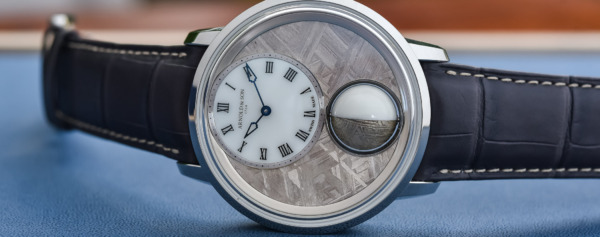 Introducing – The Arnold & Son Luna Magna Goes Platinum and Meteorite (Live Pics & Price)