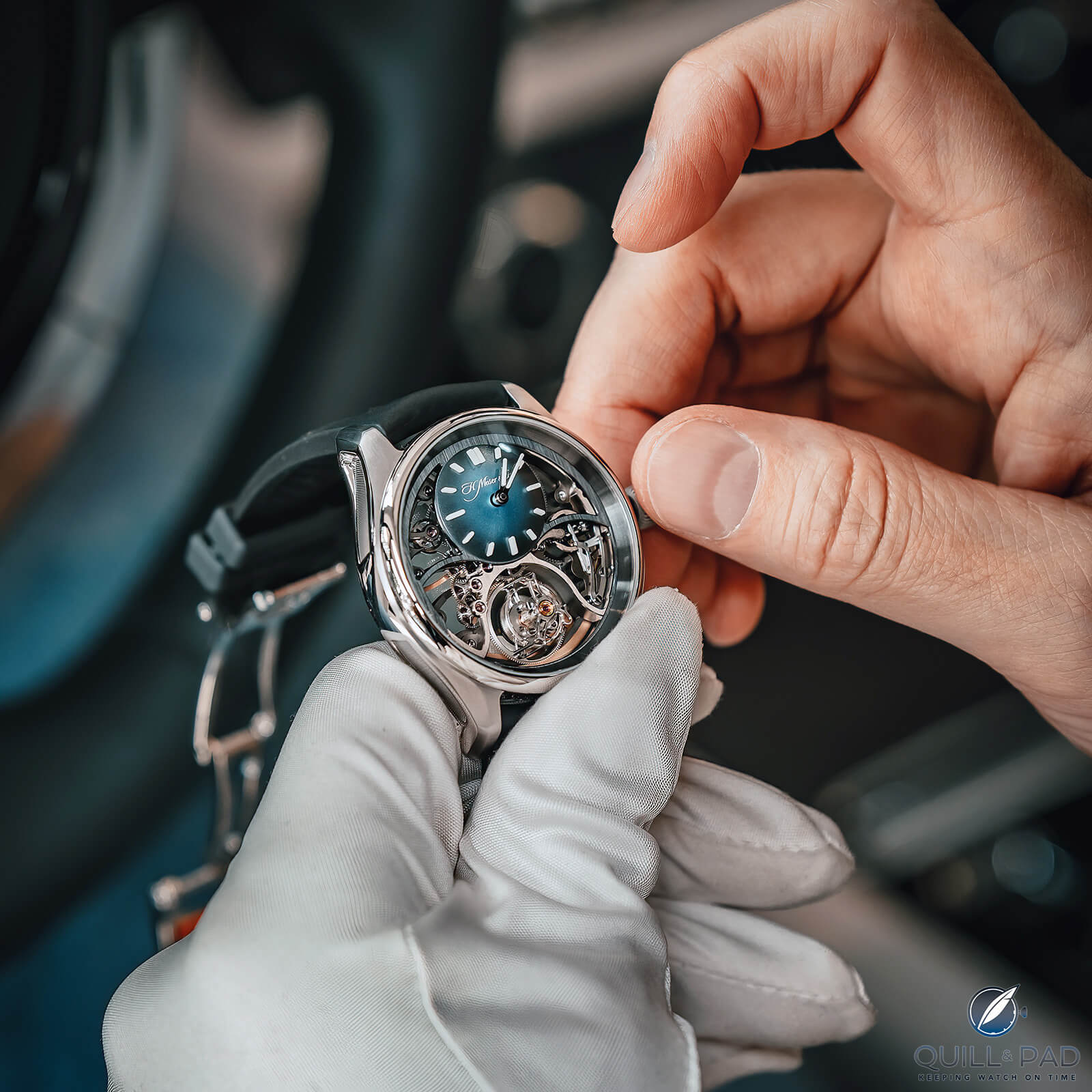 H. Moser & Cie Pioneer Cylindrical Tourbillon Skeleton: Having A Funky Good Time On Your Own Terms