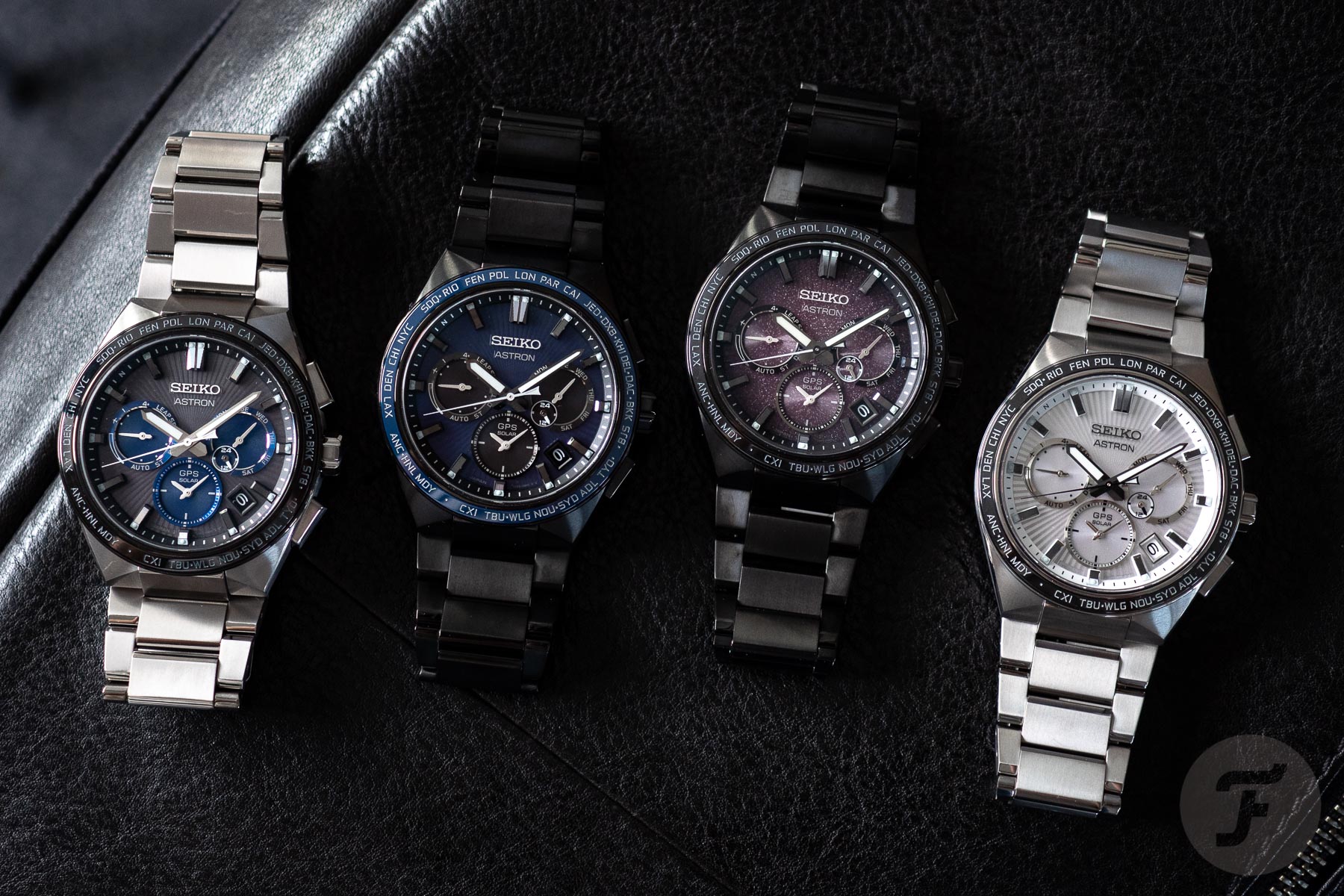 The Seiko Astron GPS Solar 5X53 Dual-Time Gets New Dials And Ceramic Bezel Inserts