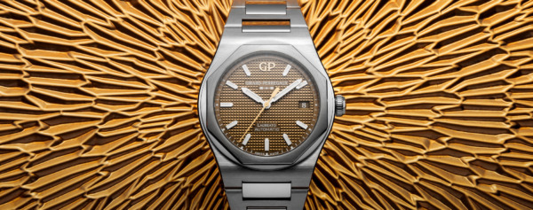 Introducing – The Girard Perregaux Laureato Receives A Winter-Warm Copper Dial In A Smaller Size