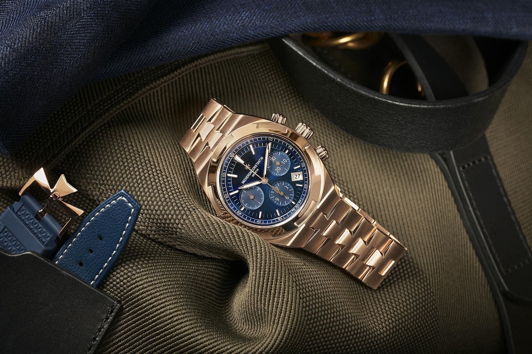 Why The New Pink Gold Vacheron Constantin Overseas Chronograph Is Reigniting An Old Flame