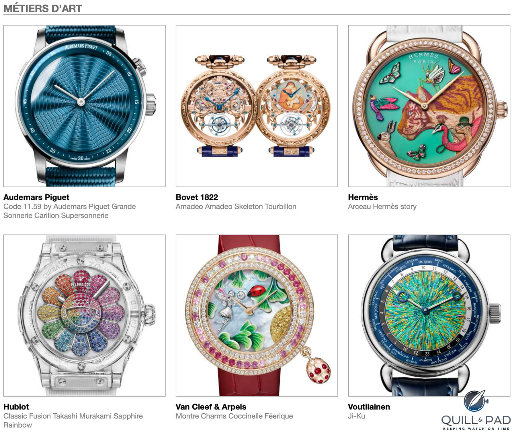 Our Predictions In The Artistic Crafts Category Of The 2022 Grand Prix d’Horlogerie de Genève (GPHG): We Have A Majority Winner