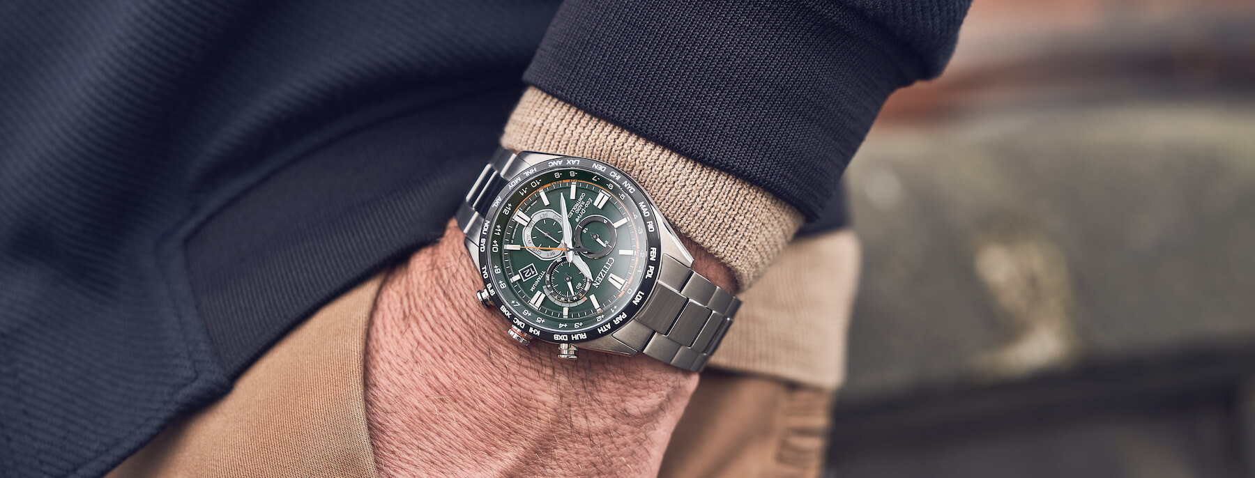 Citizen Debuts The Eco-Drive Radio-Controlled World Time CB594 Series For Europe