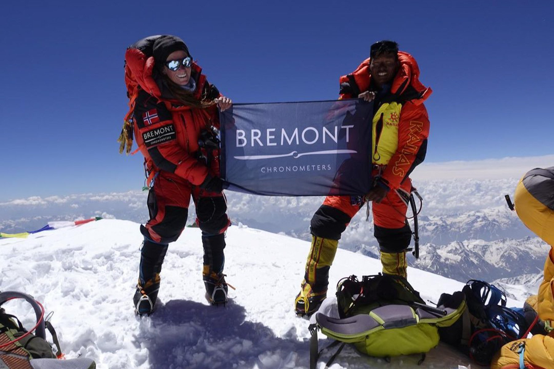 Kristin Harila Takes The Bremont S300 On Fourteen Record-Breaking Climbs