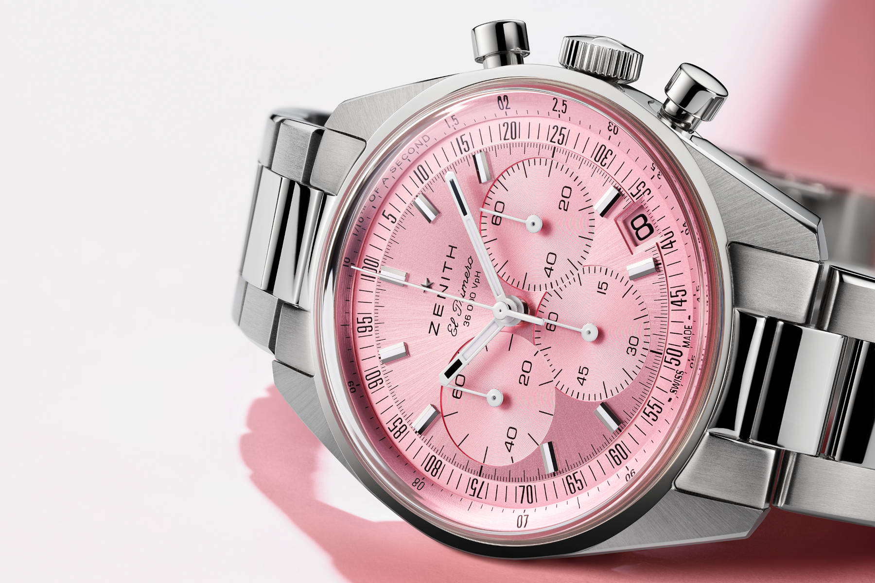 Zenith Supports The Komen Foundation With The Chronomaster Original Pink Time-Limited Edition