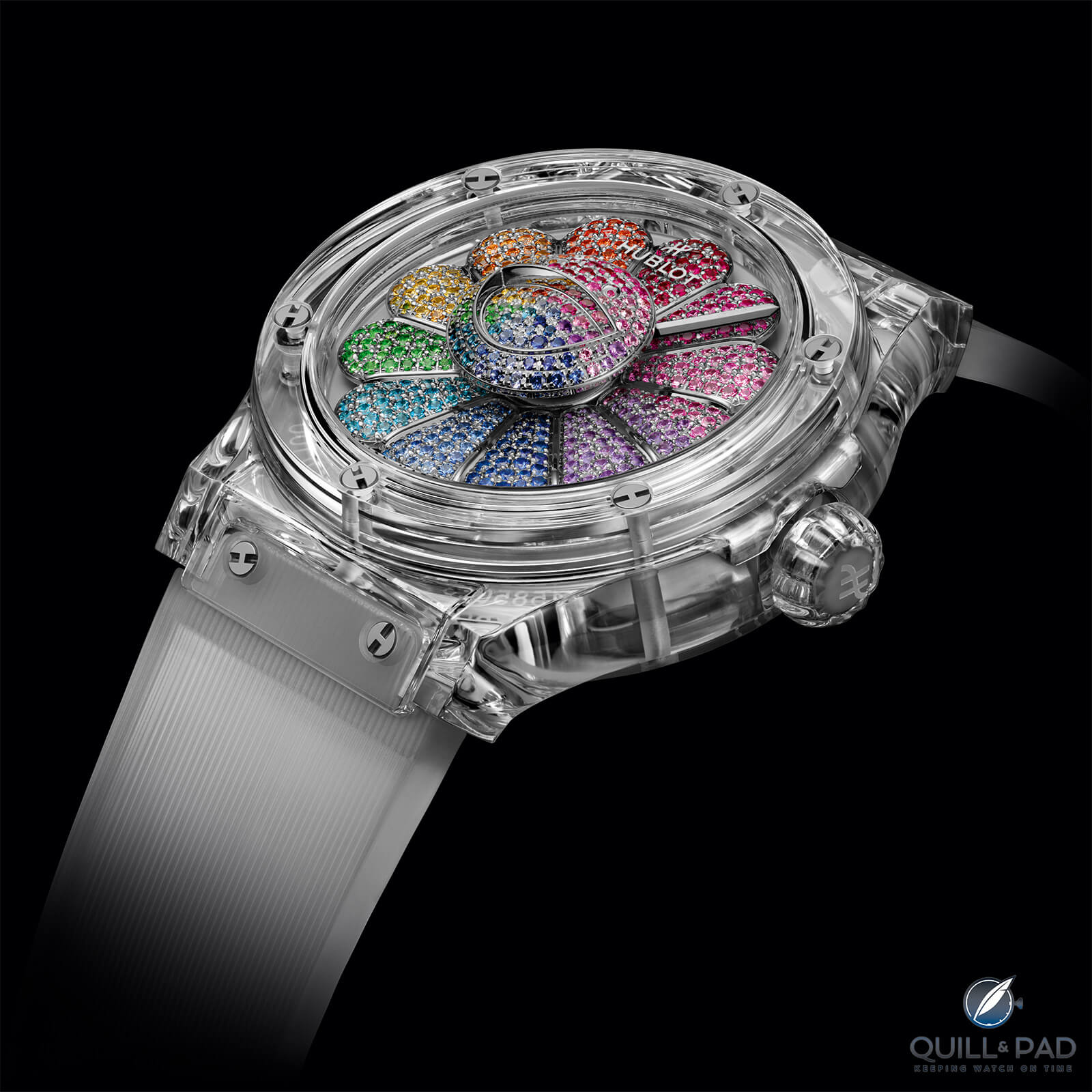 Hublot Classic Fusion Takashi Murakami Sapphire Rainbow: Fusing Fun, Flowers, And Rainbows