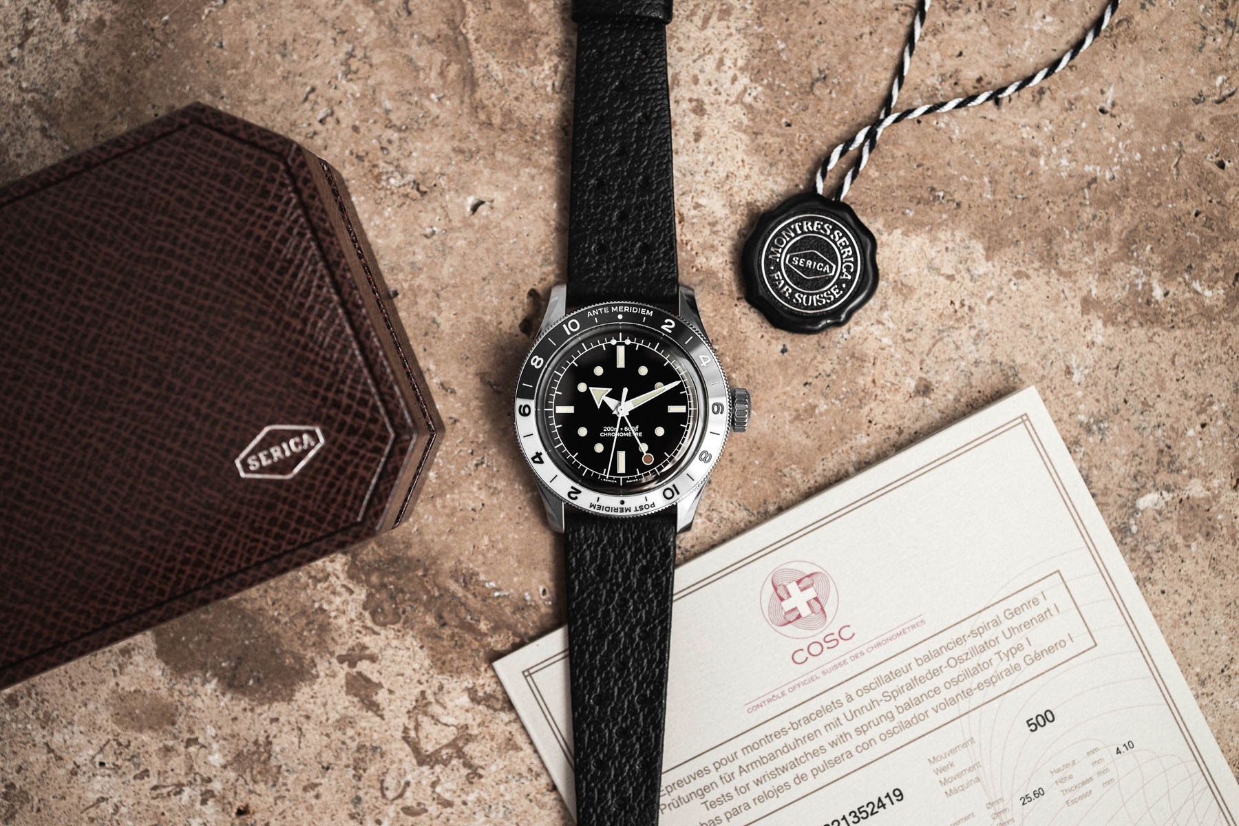 Serica Introduces The Striking New Ref. 8315 GMT Chronomètre
