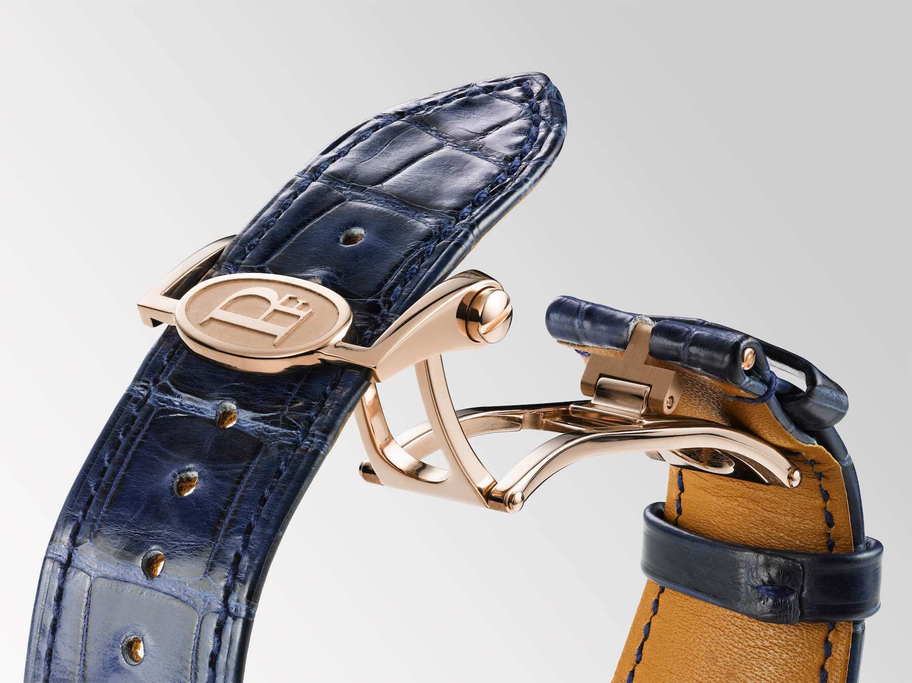 Parmigiani Fleurier Presents The Tonda PF In Three Rose Gold Models With Alligator Straps
