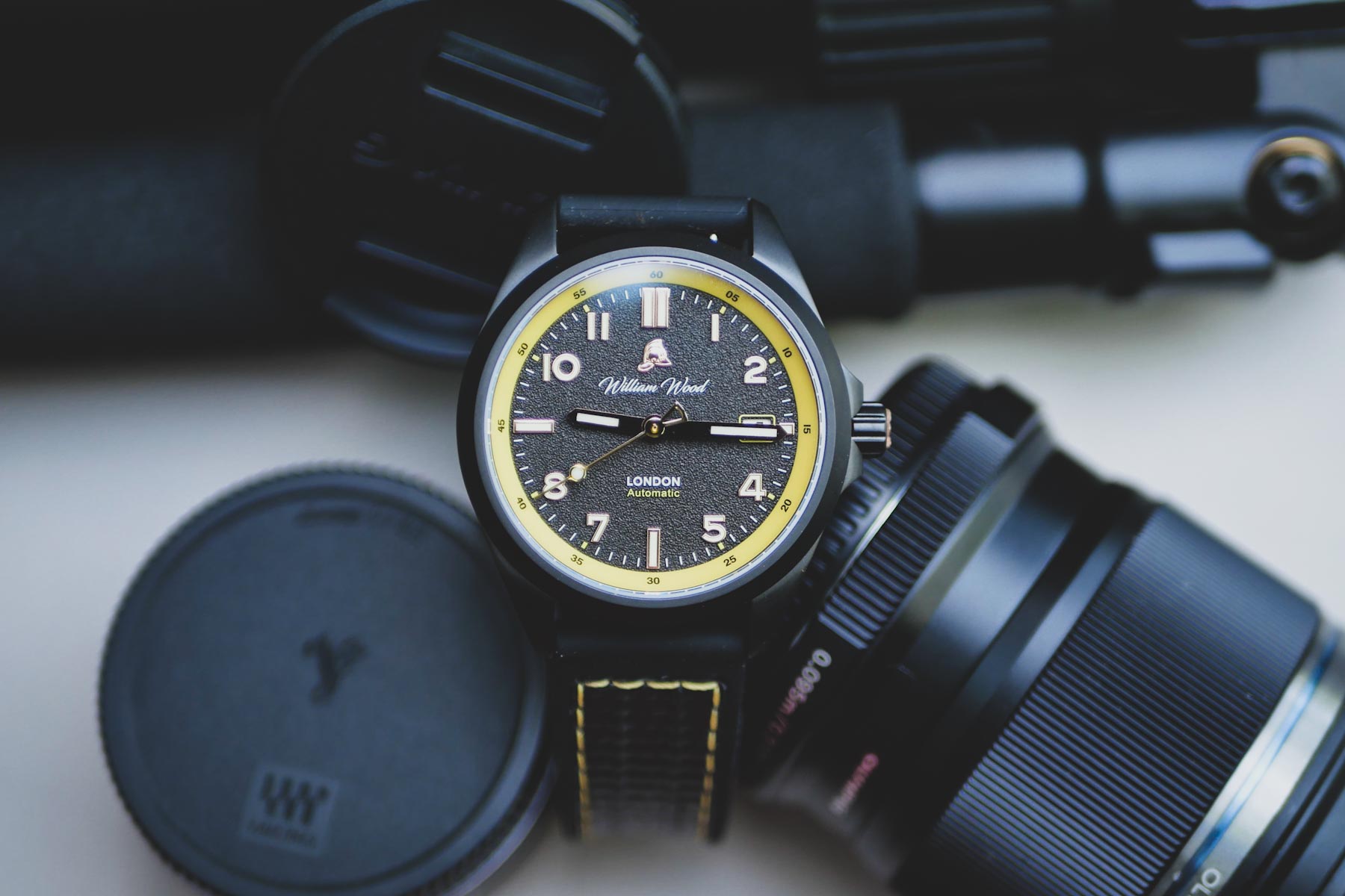 Hands-On With The New William Wood Fearless — A Stealthy Take On The Field Watch With A Colorful Difference