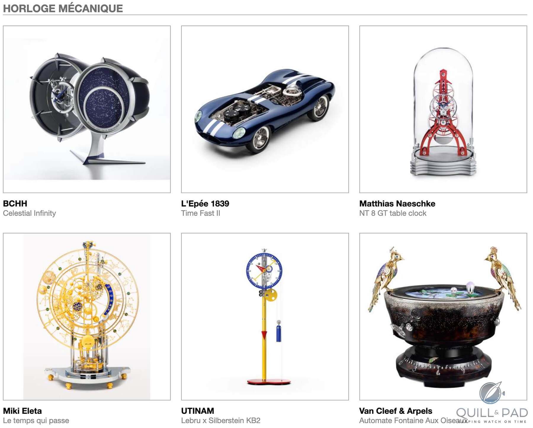 Our Predictions In The Mechanical Clock Category Of The 2022 Grand Prix d’Horlogerie de Genève (GPHG): Near Unanimity Of The Automaton