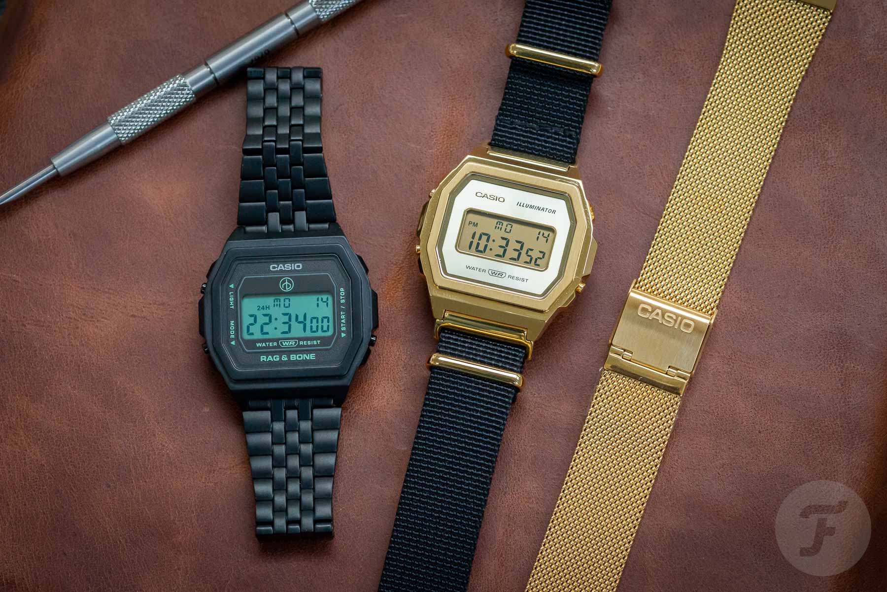 Hands-On With Two New Casio A1000 Models — Showing The Stylish Side Of This Characteristic Timepiece