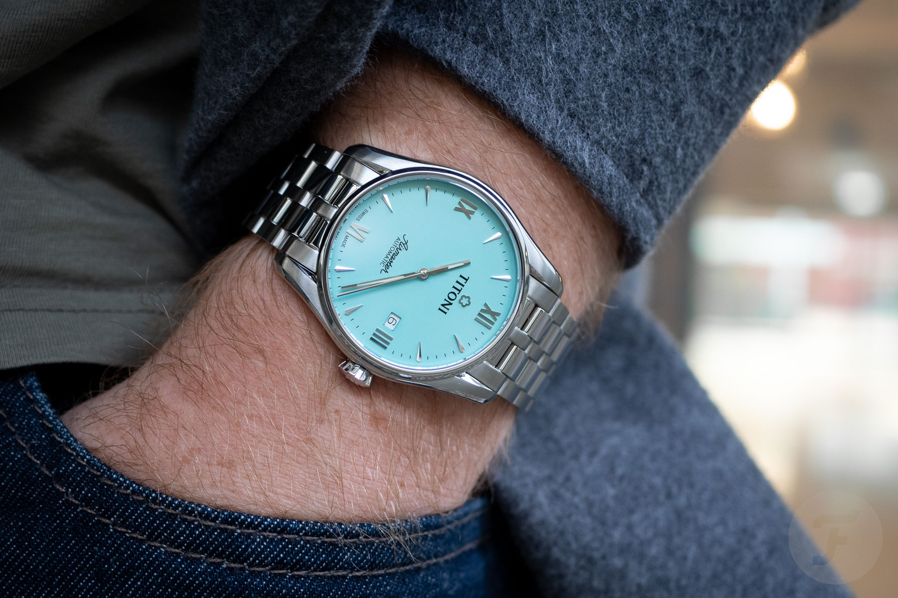 Titoni Freshens Things Up With The Airmaster Glacier Turquoise