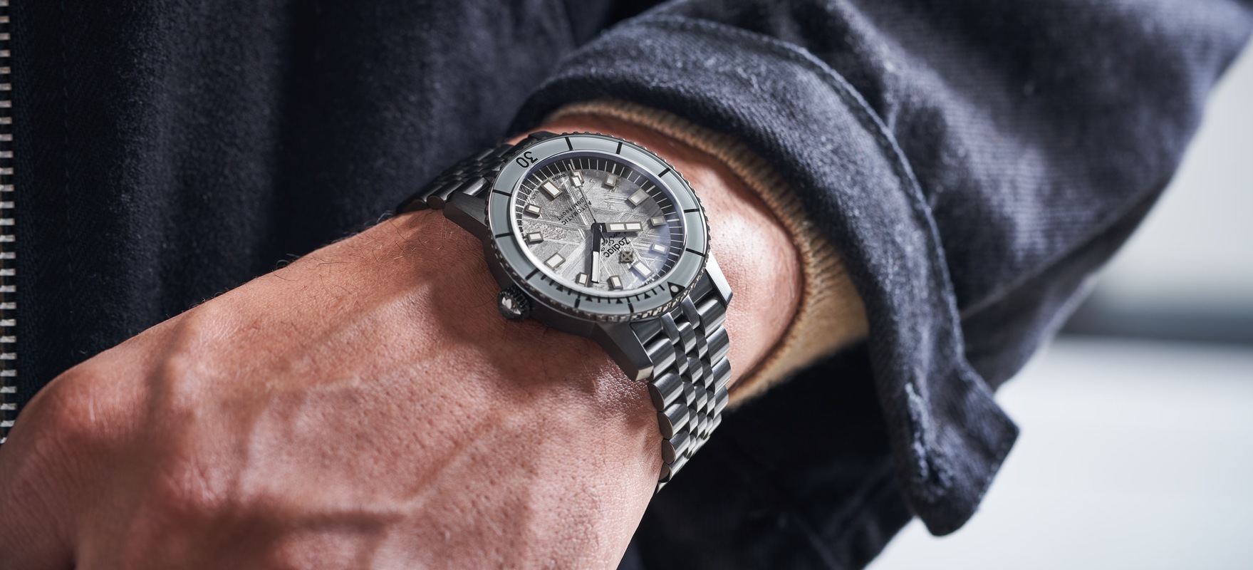 Introducing The Zodiac × Watches.com Super Sea Wolf Space Gray Meteorite