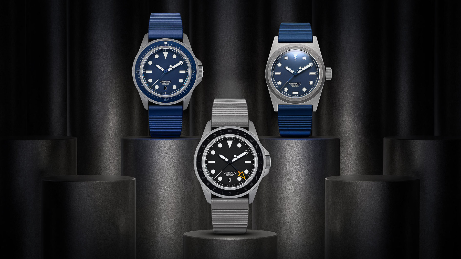 Unimatic Introduces Three New Titanium Watches Including A Long Awaited GMT Model