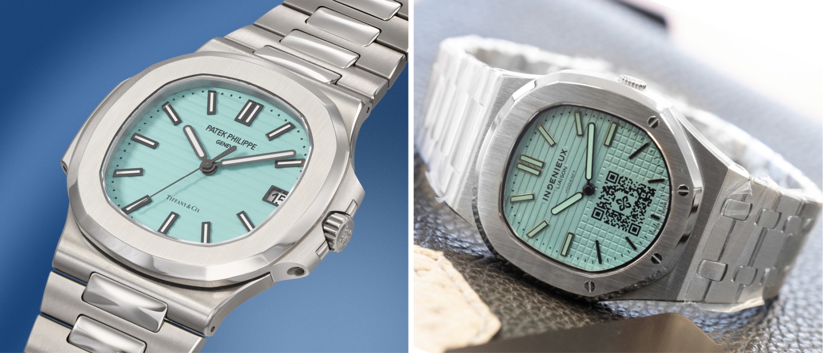 A Patek Philippe Nautilus Tiffany & Co. Versus An Ingenieux Liaison HodieNFT At Auction
