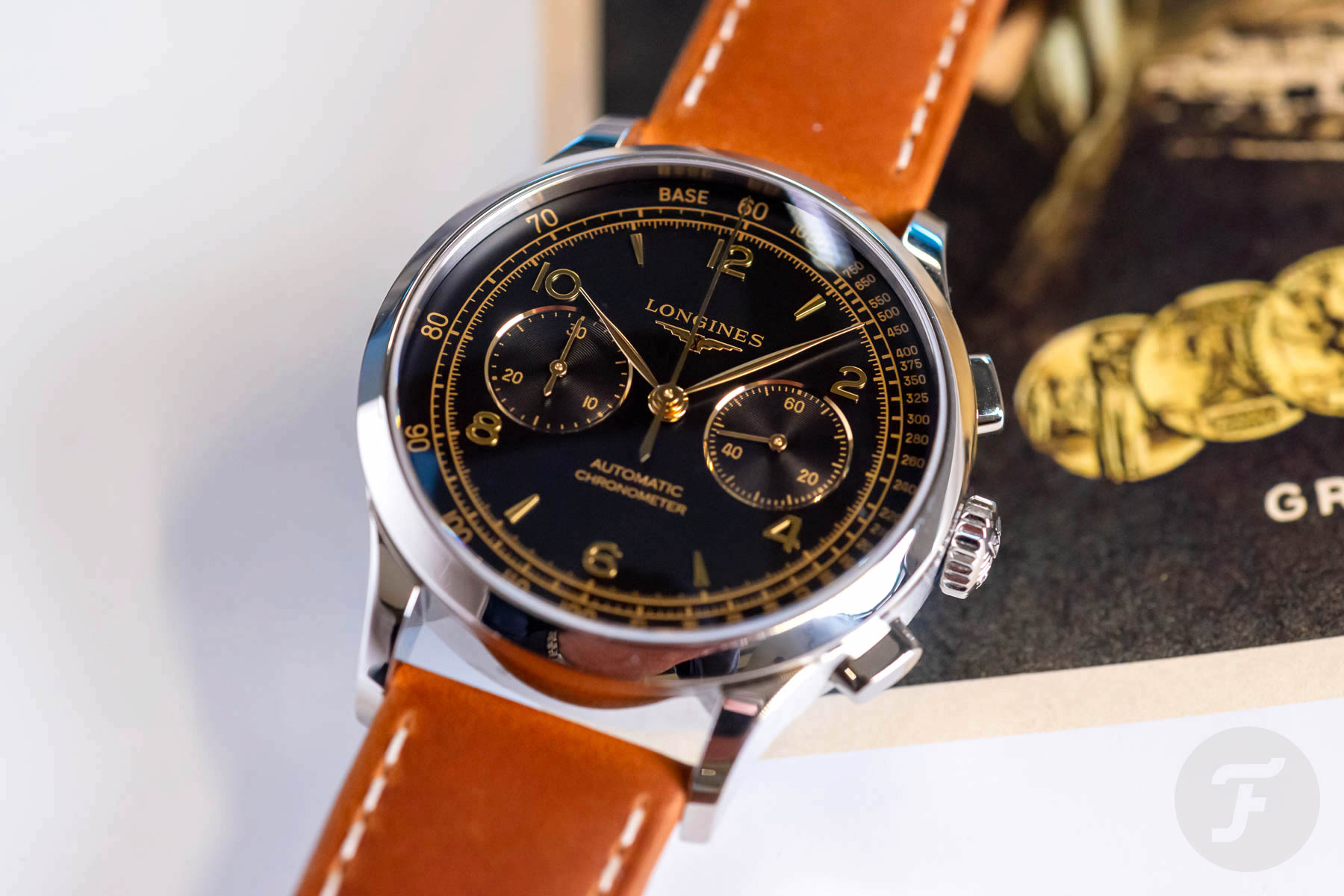 Hands-On: The Longines Record Chronograph — Is It A Lancia Delta Integrale?