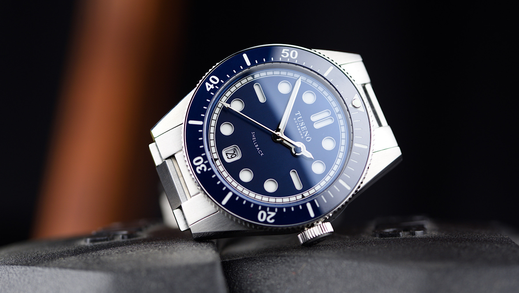 Hands-On With The Shellback Dive Watch From Swedish Brand Tusenö