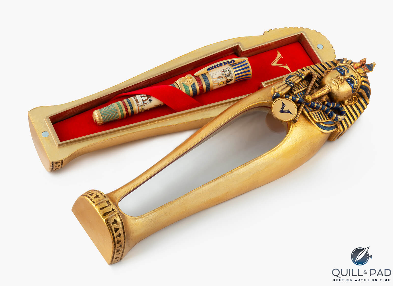 Commemorating A Centenary Of The Discovery Of King Tutankhamun’s Tomb In Pens From Montegrappa And Visconti