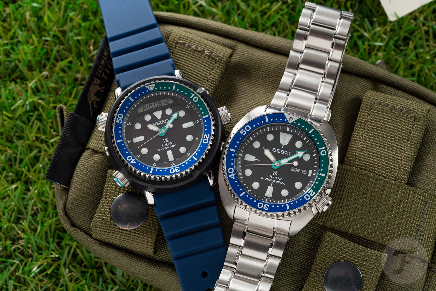 Introducing The Seiko Prospex SNJ039P1 and SRPJ35K1 Special Editions — The “Arnie” And The “Turtle” Get A Fresh, Aquatic Look