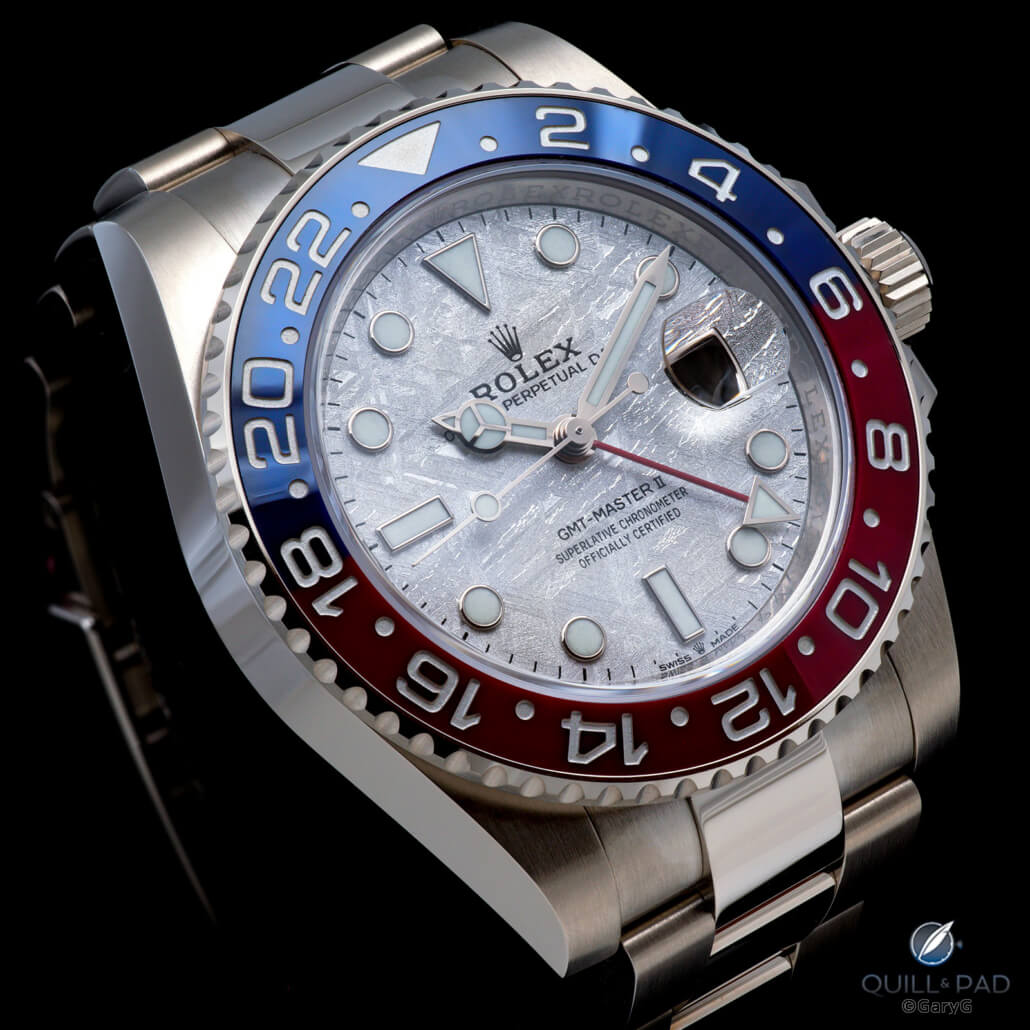 Behind The Lens: Rolex GMT-Master II Meteorite: Global Travel Meets Outer Space – Reprise