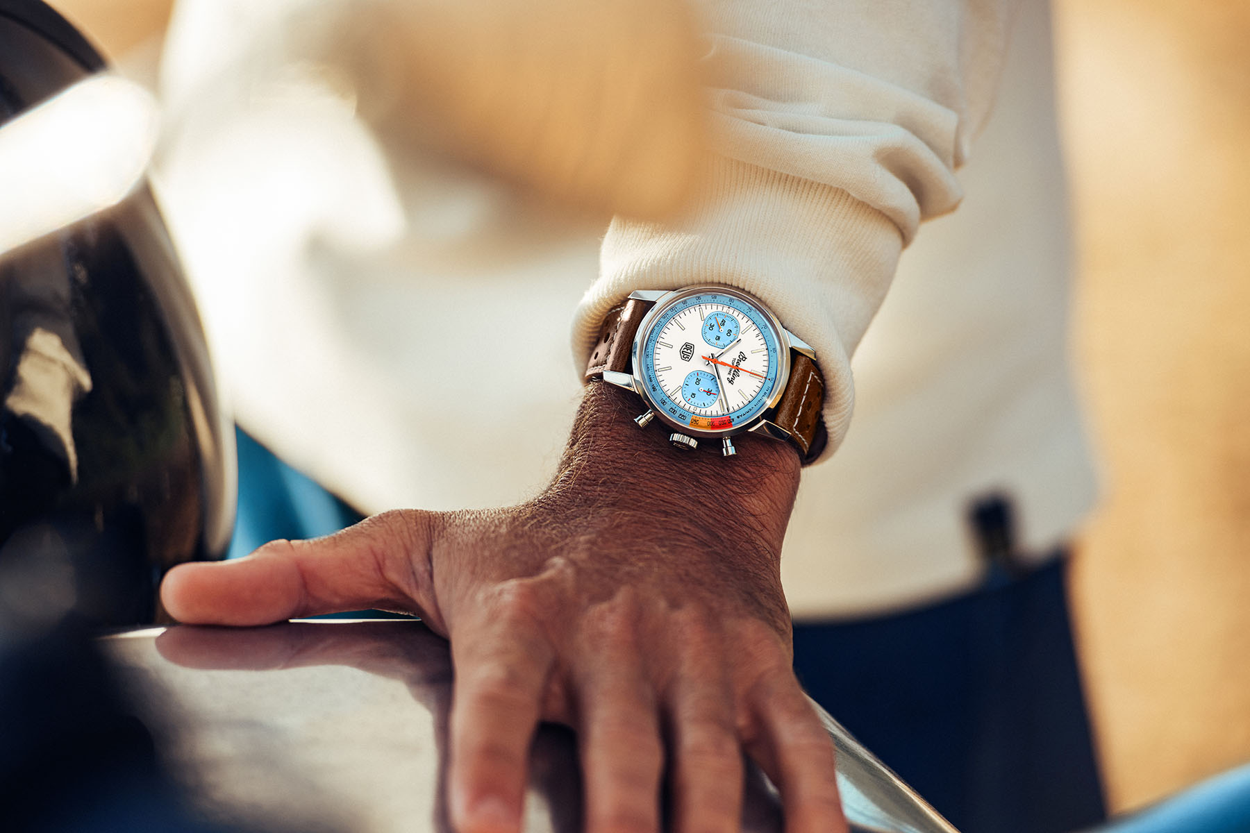 Breitling And Deus Team Up For Another Top Time Motorcycle Chronograph