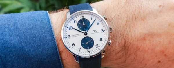 First Look – The IWC Portugieser Chronograph Blue Panda Might Be The Collection’s Highlight