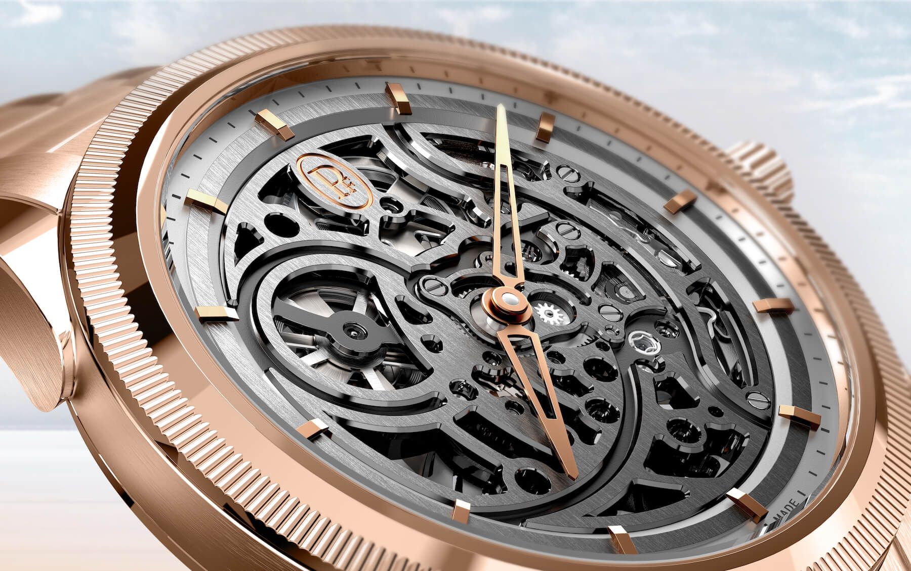 Parmigiani Fleurier Dazzles With The Tonda PF Skeleton In Rose Gold