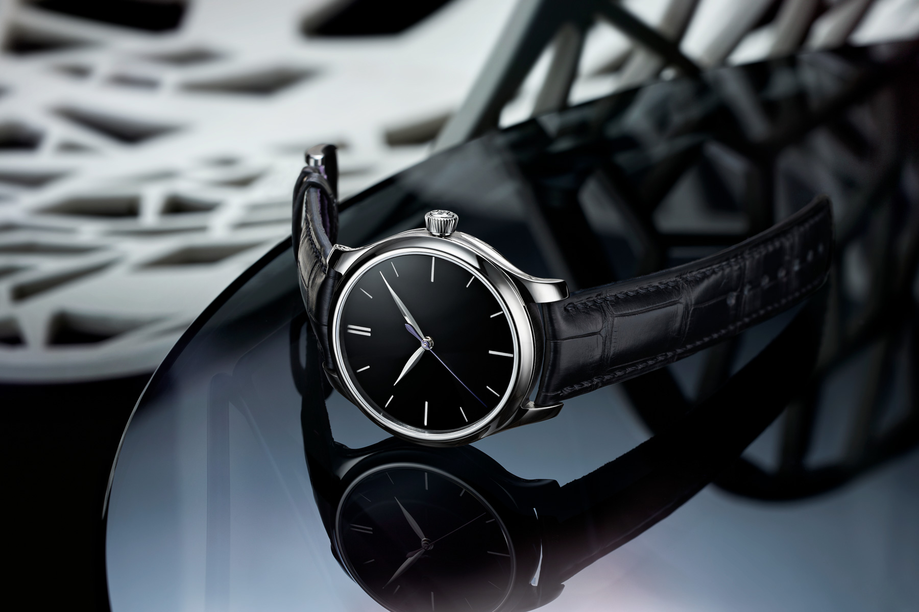 The H. Moser & Cie. Endeavour Centre Seconds Vantablack