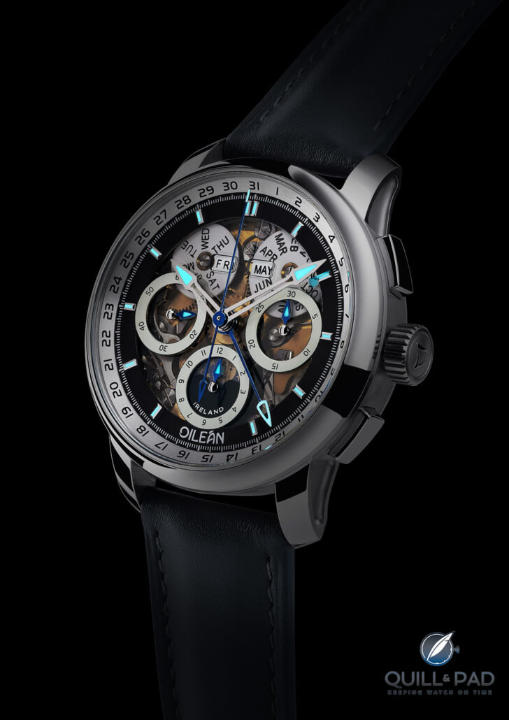 John McGonigle Oileán H-B1 Triple Calendar Chronograph: I Don’t Know Of A More Beautiful Complicated Movement Available For The Money – Reprise