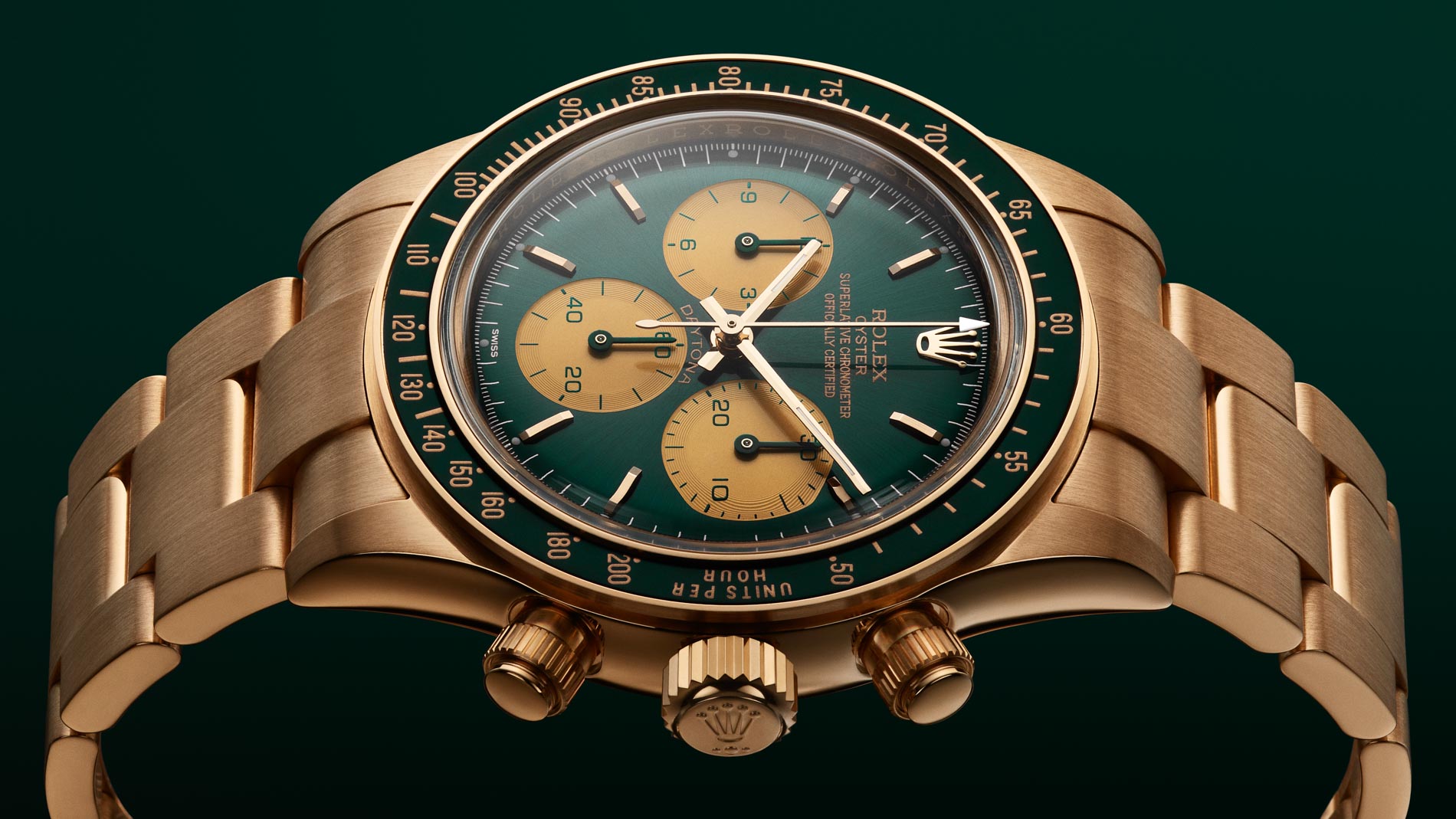 The Artisans De Genève Honey Green — A Riveting Rolex Daytona Modification For 22,000 Francs