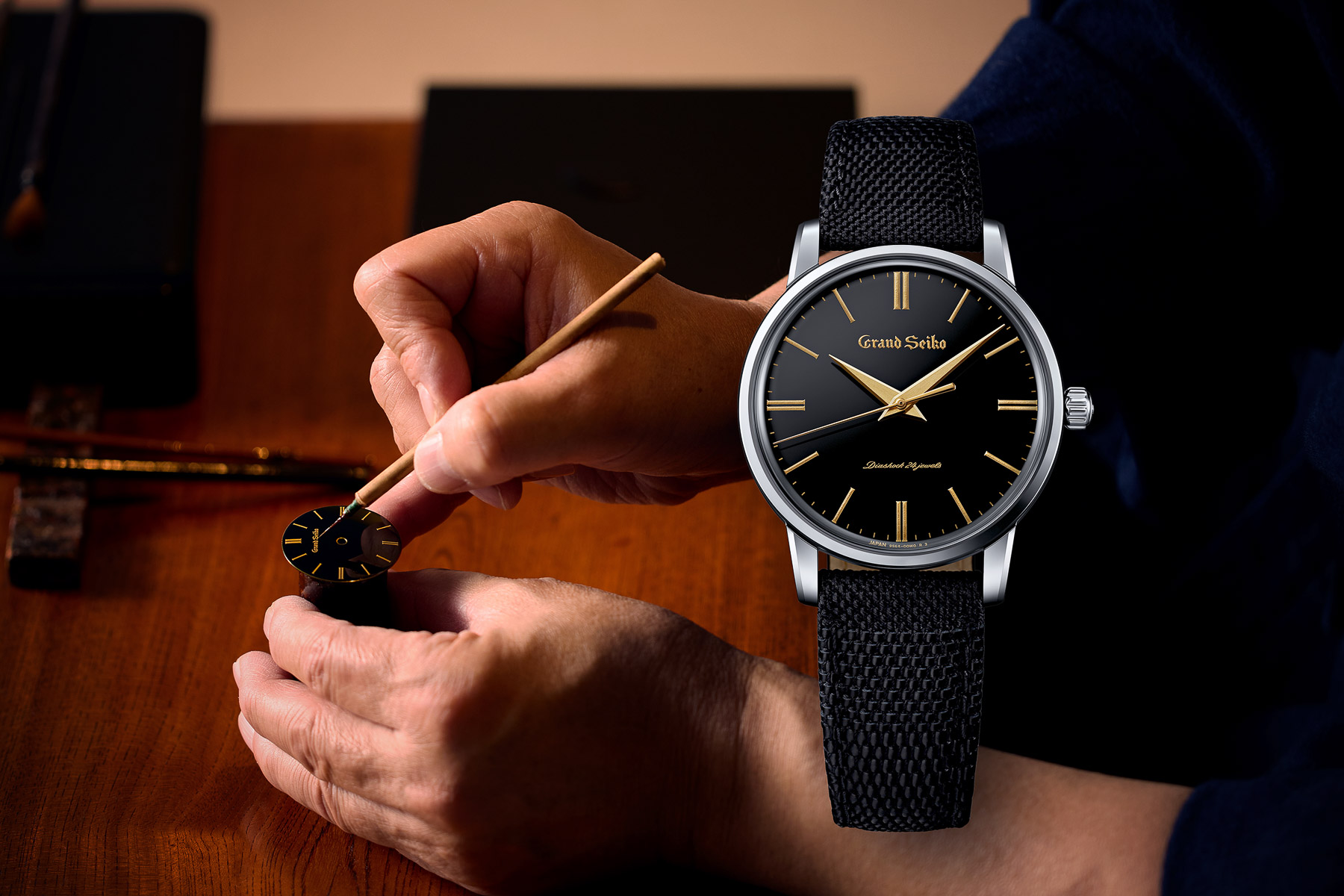 Introducing: The Grand Seiko SBGW295 — A New Execution Of The First Grand Seiko, This Time In Titanium With An Artisanal Twist