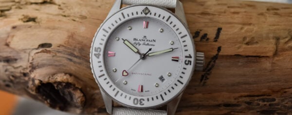 Women’s Watch Wednesday – The Blancpain Fifty Fathoms Bathyscaphe Valentine’s Day 2023 (Hands-On)