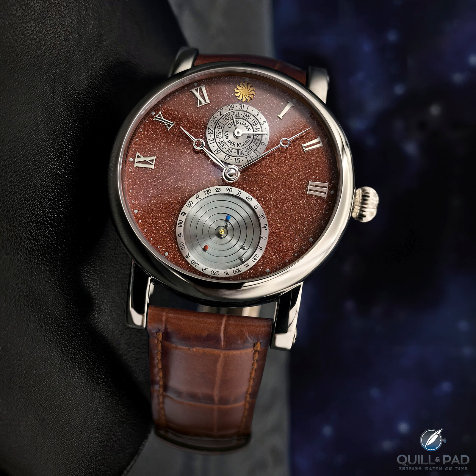 Christiaan van der Klaauw Planetarium Dunes of Mars: The Red Planet on your Wrist