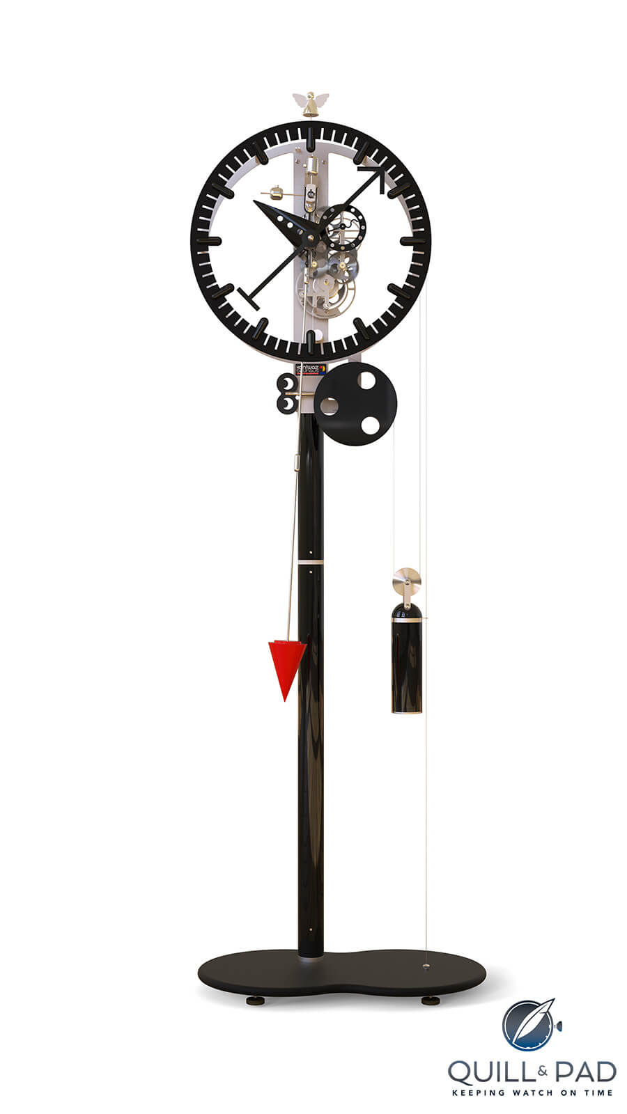 Alain Silberstein x Philippe Lebru KB2 Monochrome Clock: A Rare Silberstein Without Color