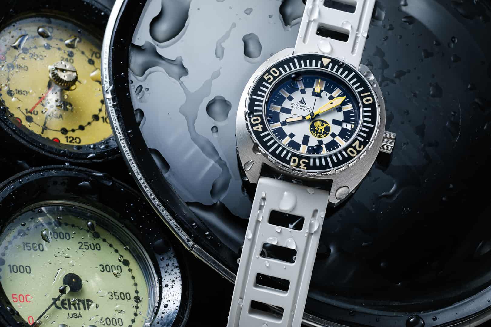 The Synchron Military Returns with Poseidon Diving Systems Connection