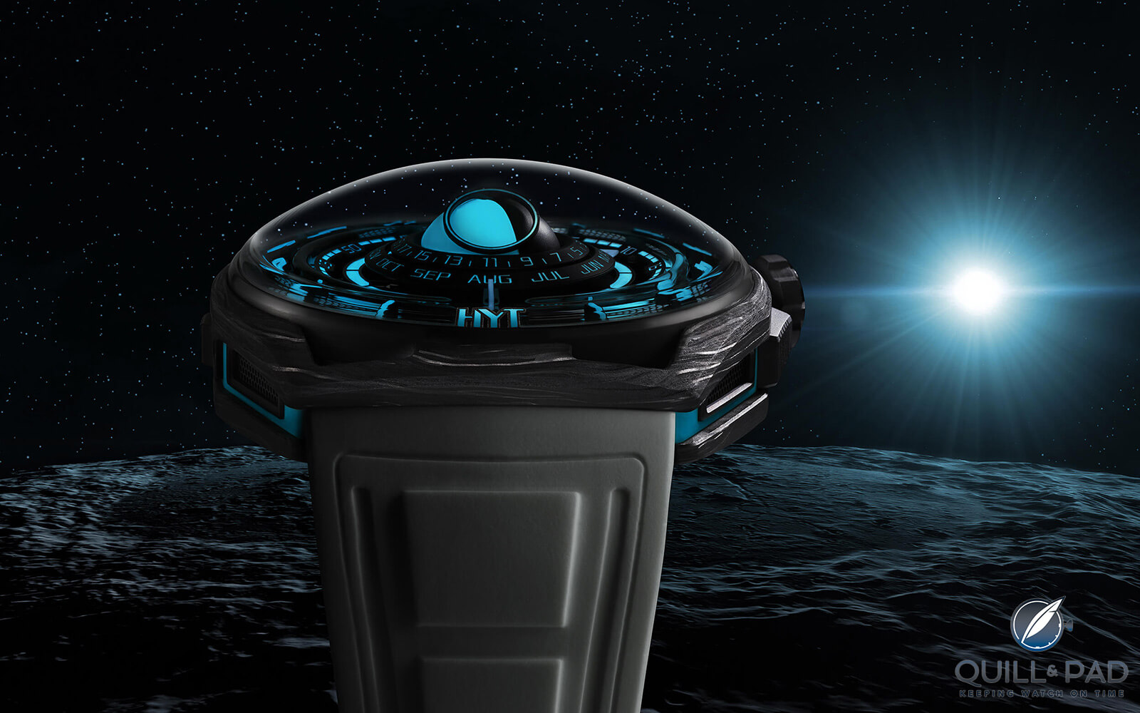 HYT Moon Runner: A Moon Phase Straight Outta Cyberpunk