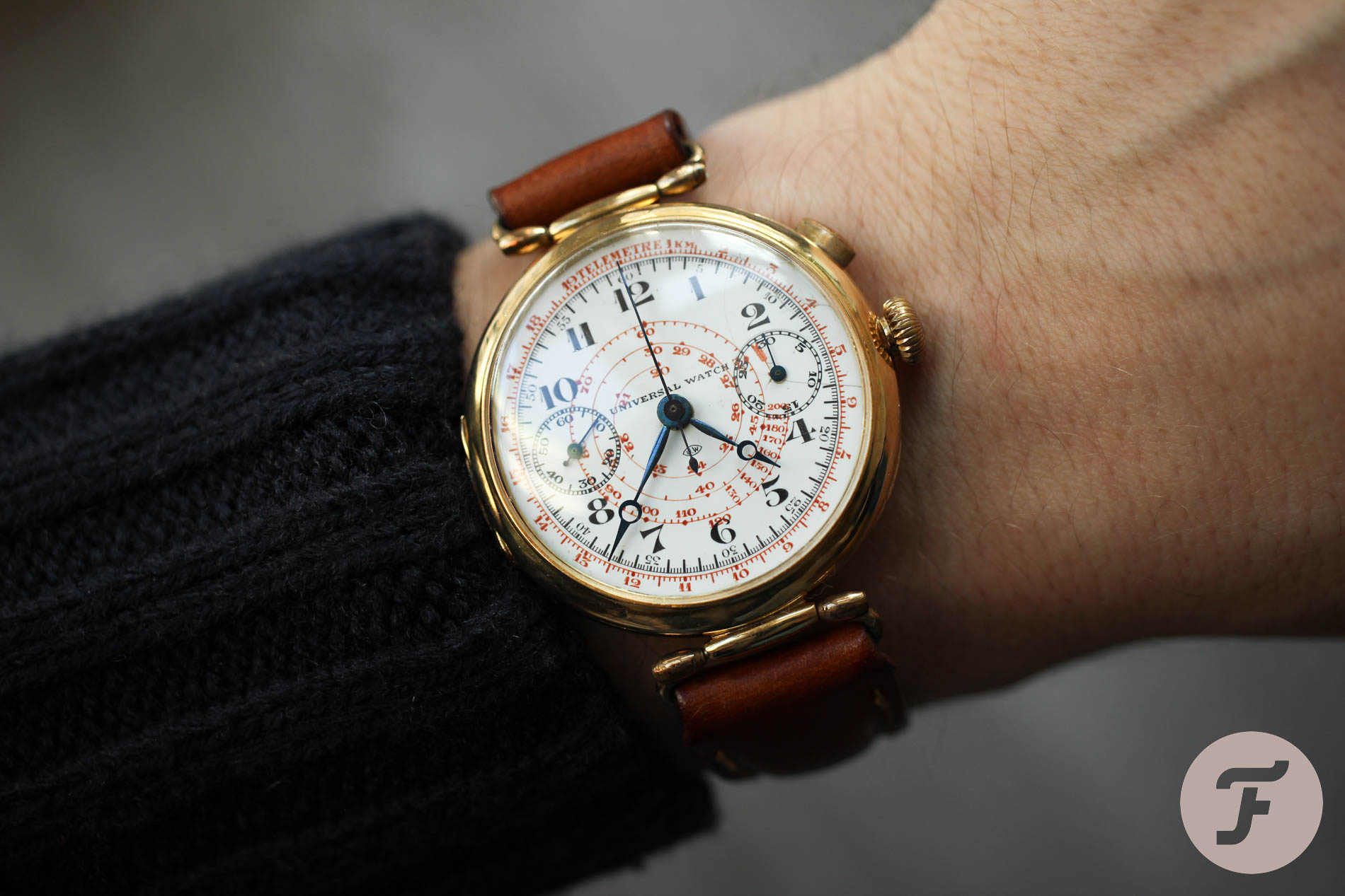 #TBT A Forgotten Universal Monopusher Chronograph With Cal. 339