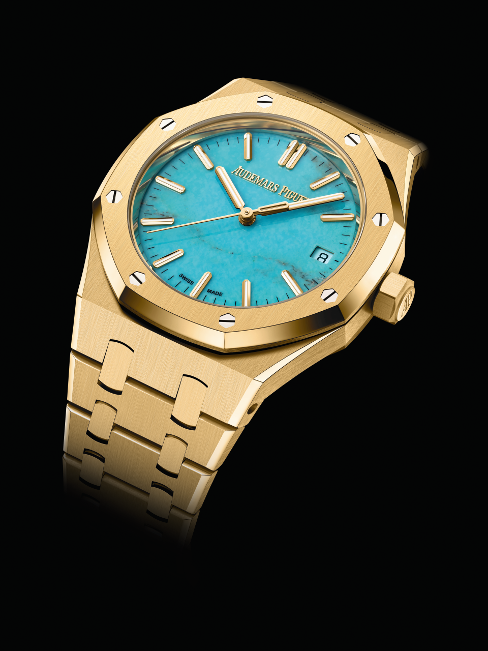 Audemars Piguet Surprises With Turquoise Dial for Royal Oak Automatic 37 mm
