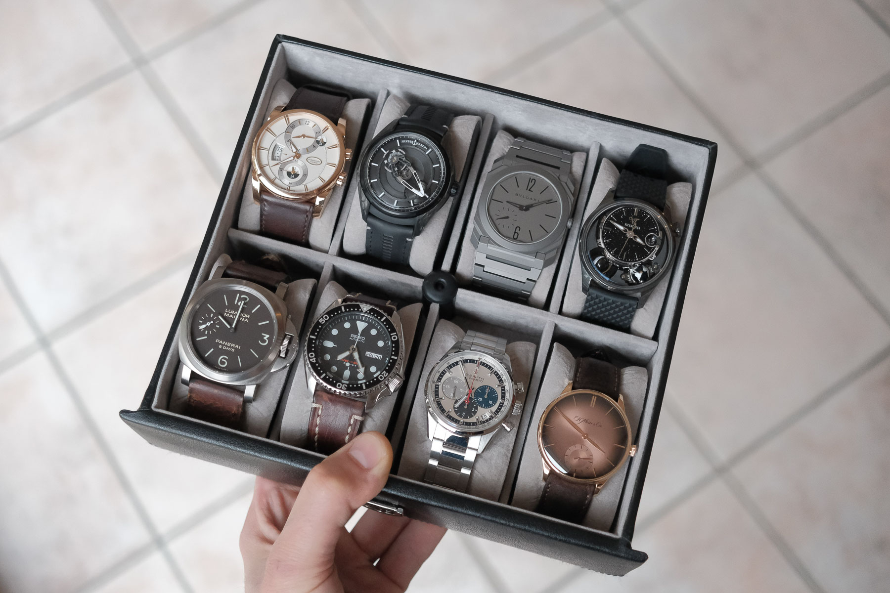 Watch Box Stories: Adrien’s Fantastic Bvlgari, Ulysse Nardin, Parmigiani, And Vicenterra Watches