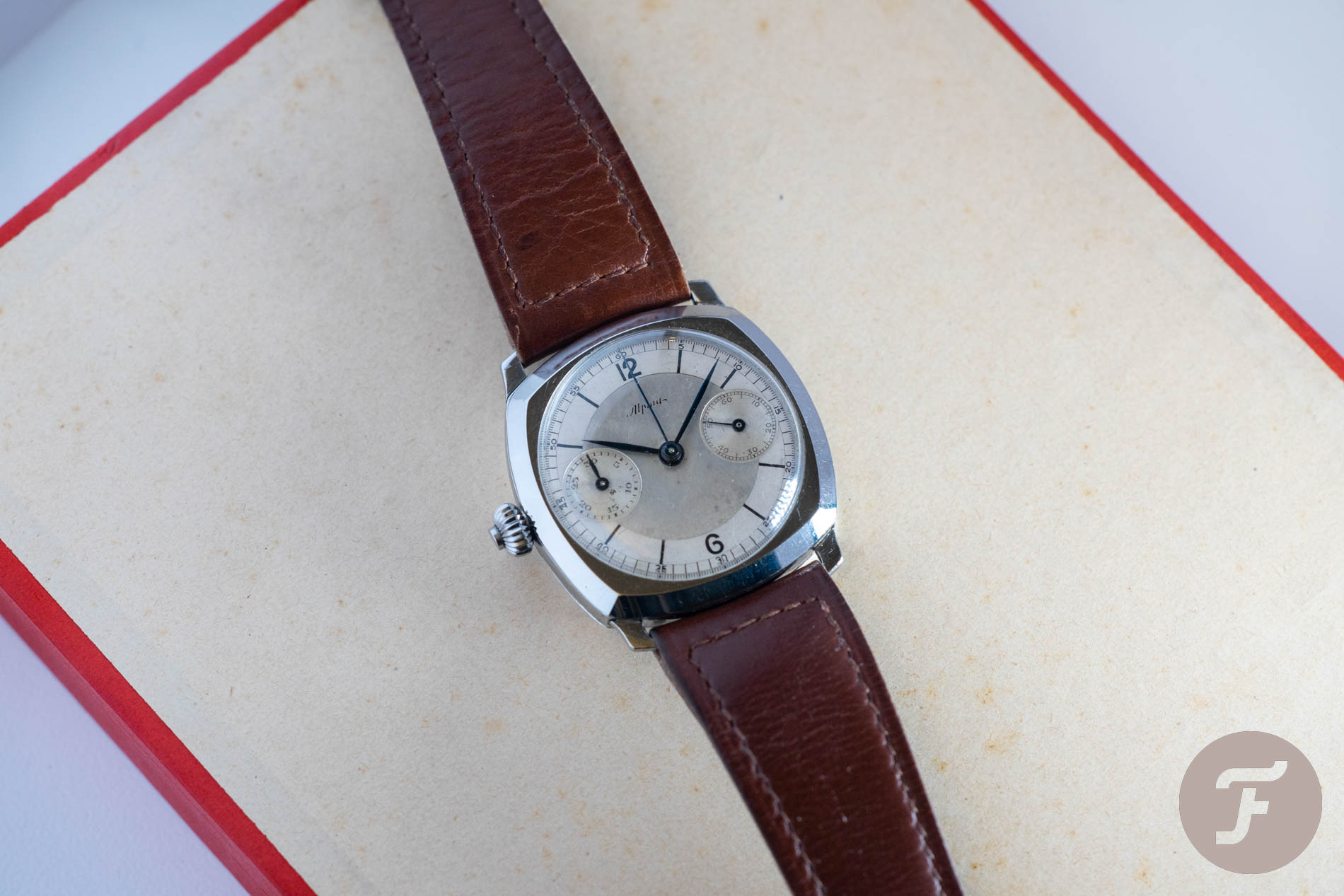 #TBT A Fascinating Unicorn Alpina “Leftie” Valjoux 13