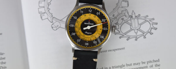 Introducing – The Black & Yellow MeisterSinger Pangaea Day Date (Live Pics)