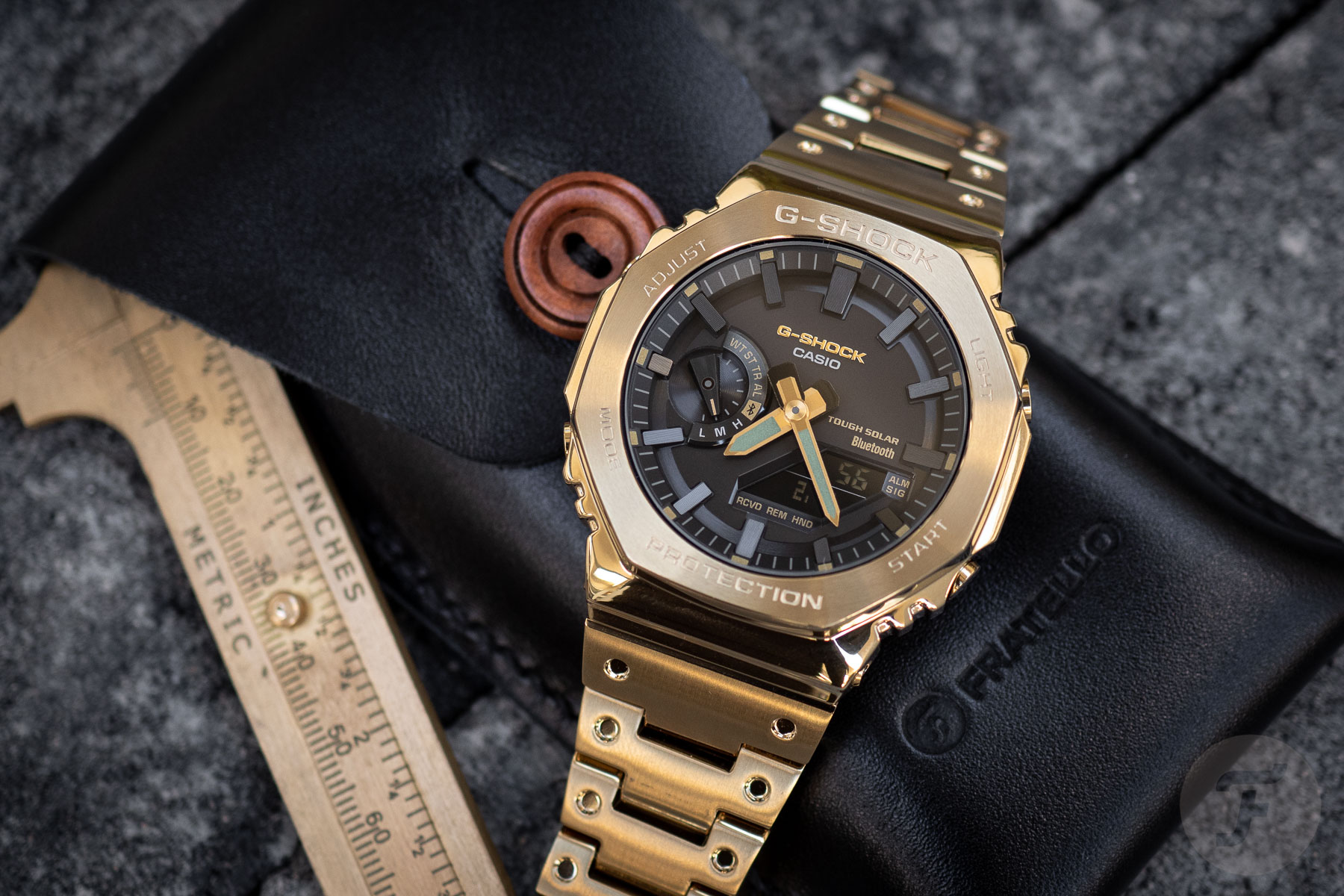 Hands-On With The Golden Casio G-Shock “CasiOak” GM-B2100GD