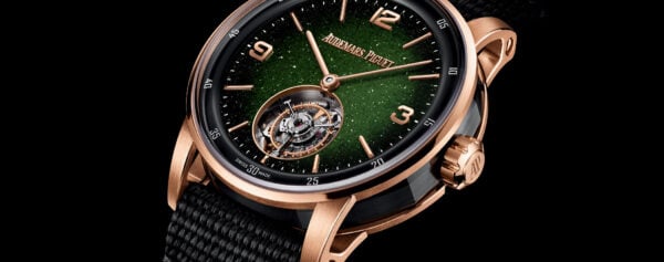 Introducing – The Code 11.59 By Audemars Piguet Flying Tourbillon With Smoked Green Aventurine Dial