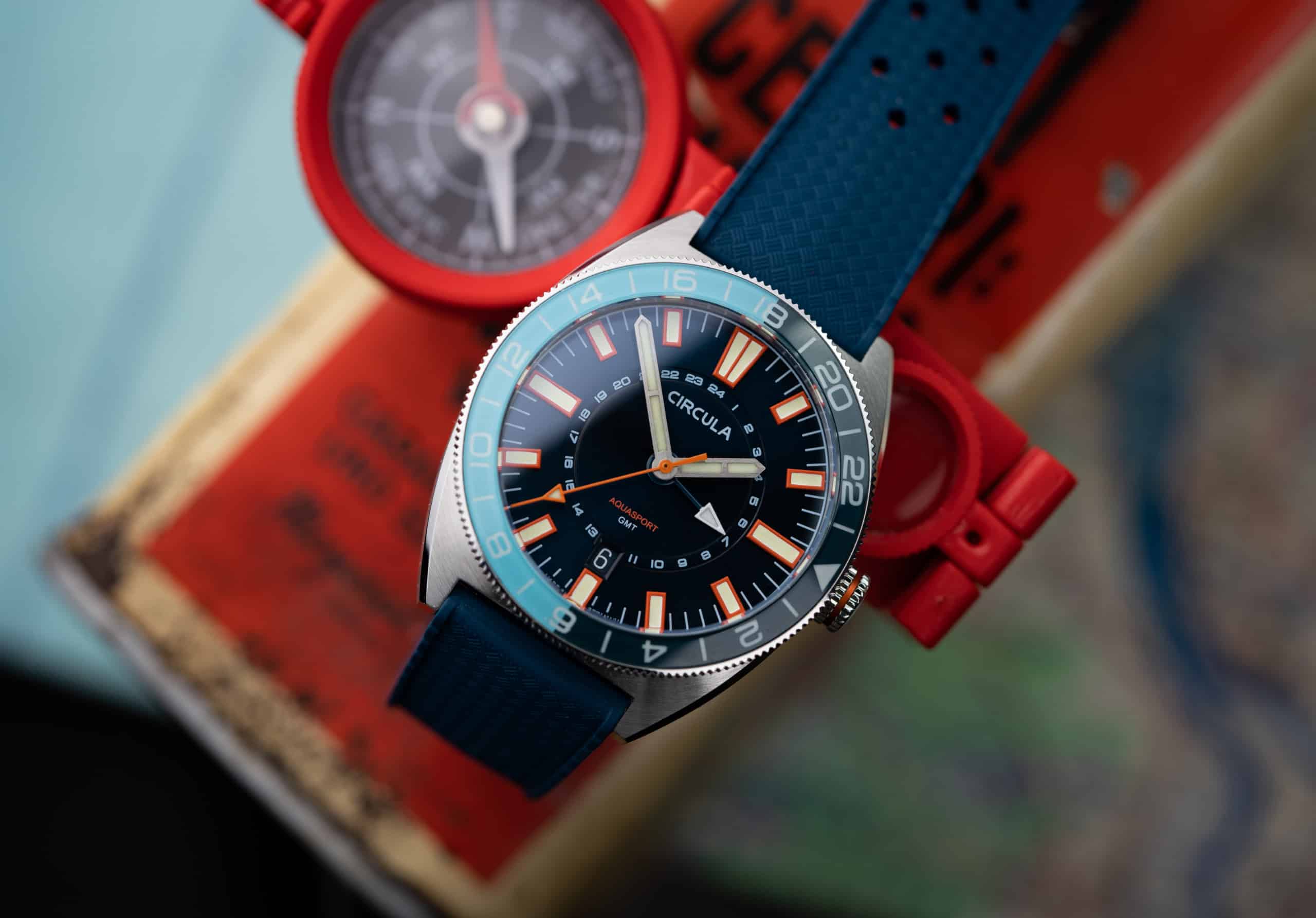 Circula Introduces a GMT into their AquaSport Diver Collection