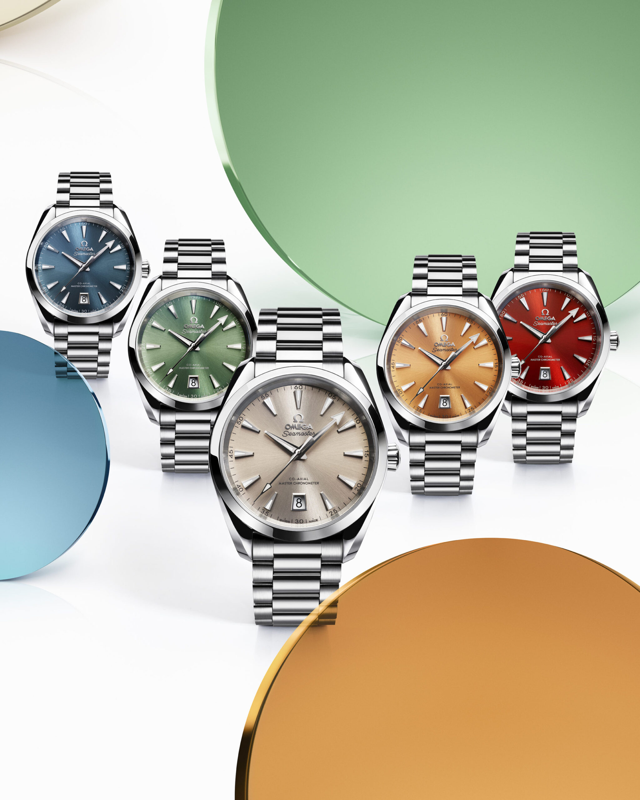 The Charisma of Color: Omega Releases Aqua Terra Shades