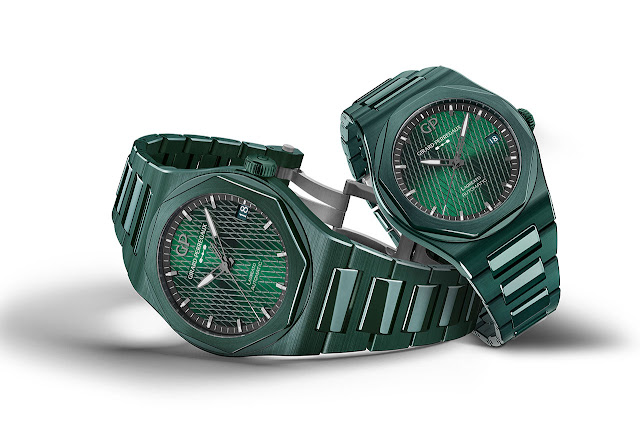 Girard-Perregaux – Laureato Green Ceramic Aston Martin Edition