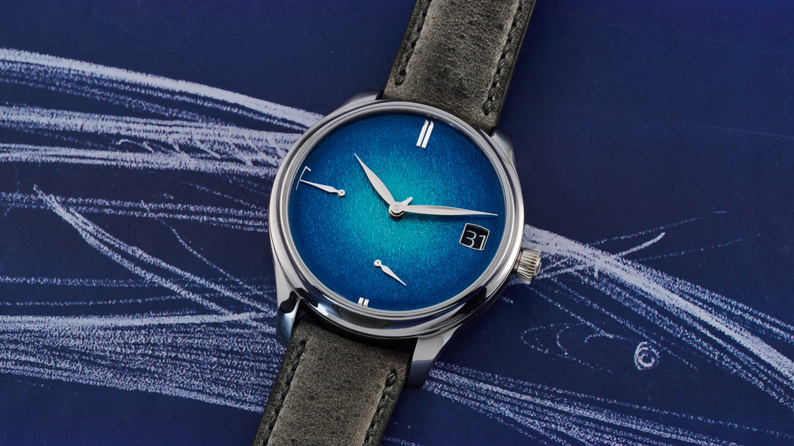 Hands-On: H. Moser’s Newest Perpetual Calendar Is A Tantalum Fumé Stunner